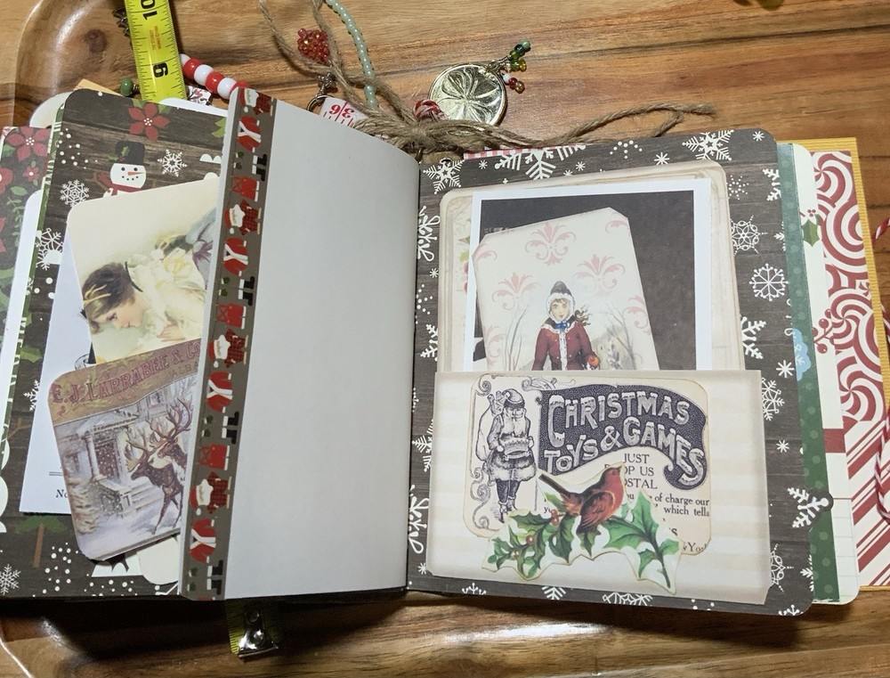 Christmas Handmade Junk Journal