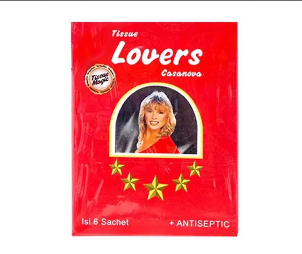 10 Boxes Tissue Super Magic Lovers Casanova Antiseptic Wipes Delay Ejaculation