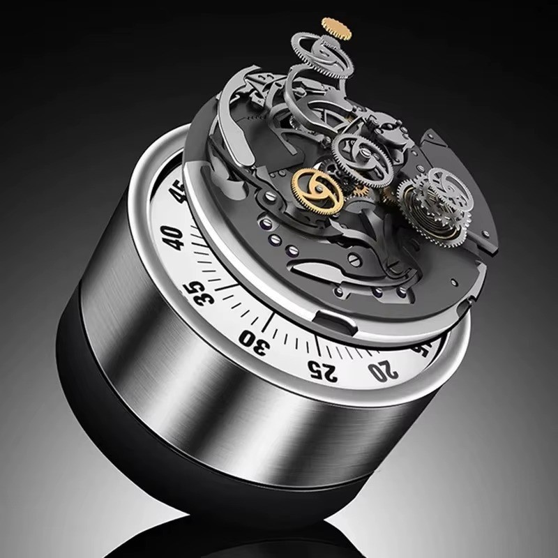 Visual Timer Magnetic Mechanical Countdown Clock for Classroom Kitchen Baking