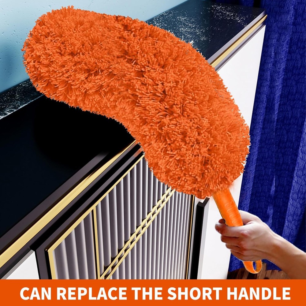 Telescoping Cobweb Duster with Extension Pole