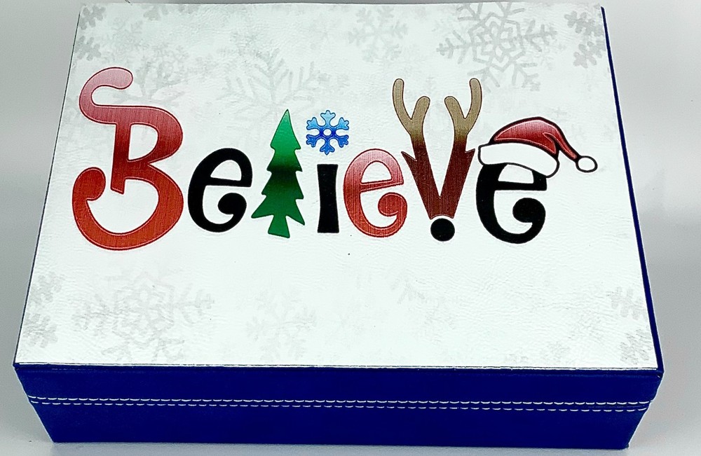 Believe Keepsake Holiday Box
