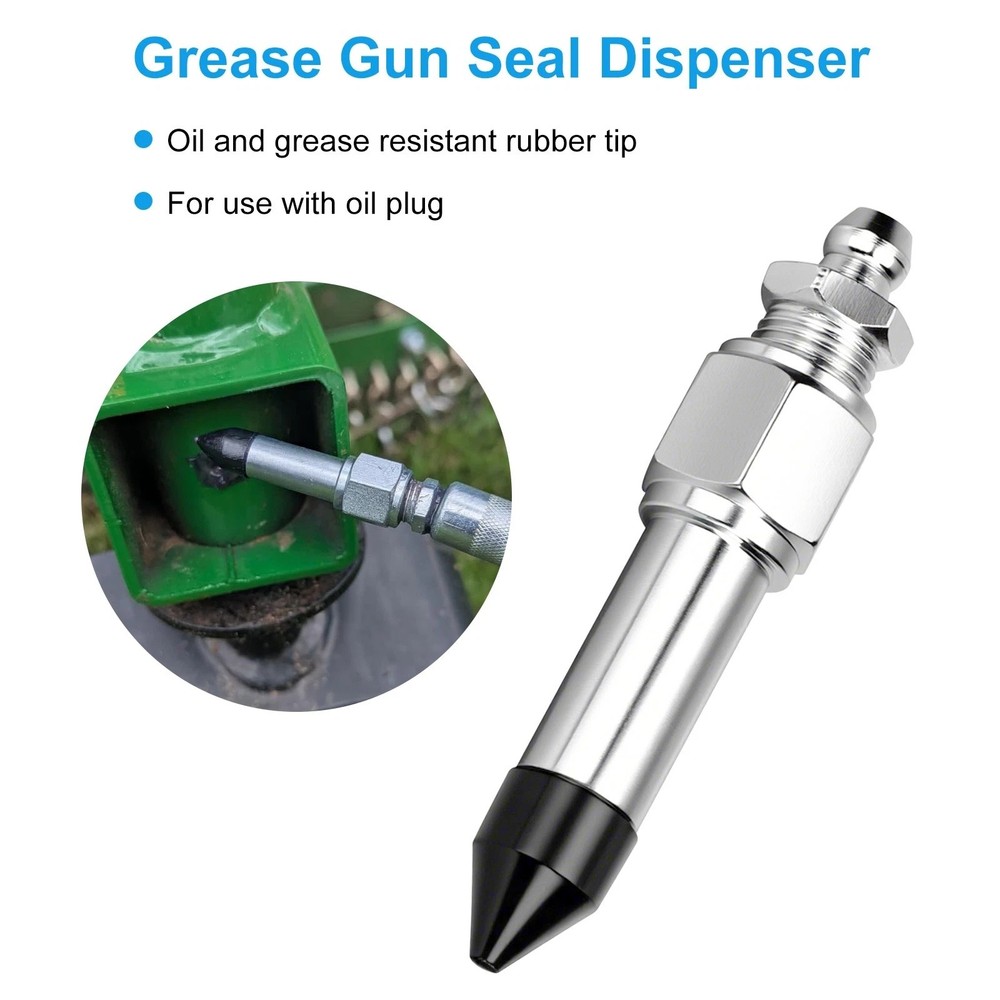 7Pack Grease Gun Accessory Tool Kit Needle Nozzle Adapter Coupler Tip Dispenser