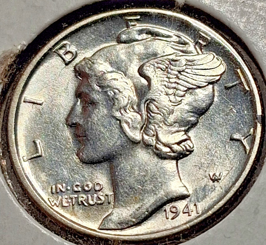 1941 Mercury Dime