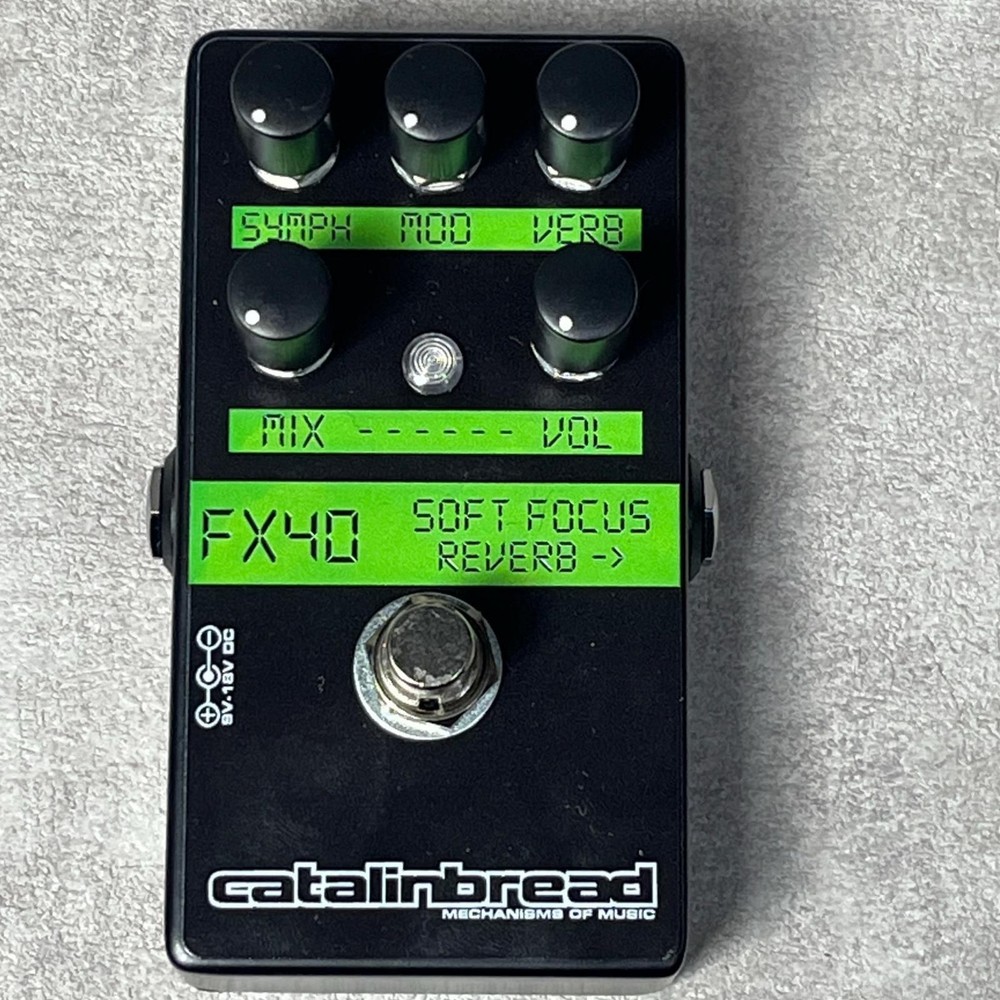 New catalinbread Soft Focus Reverb Effects Pedal