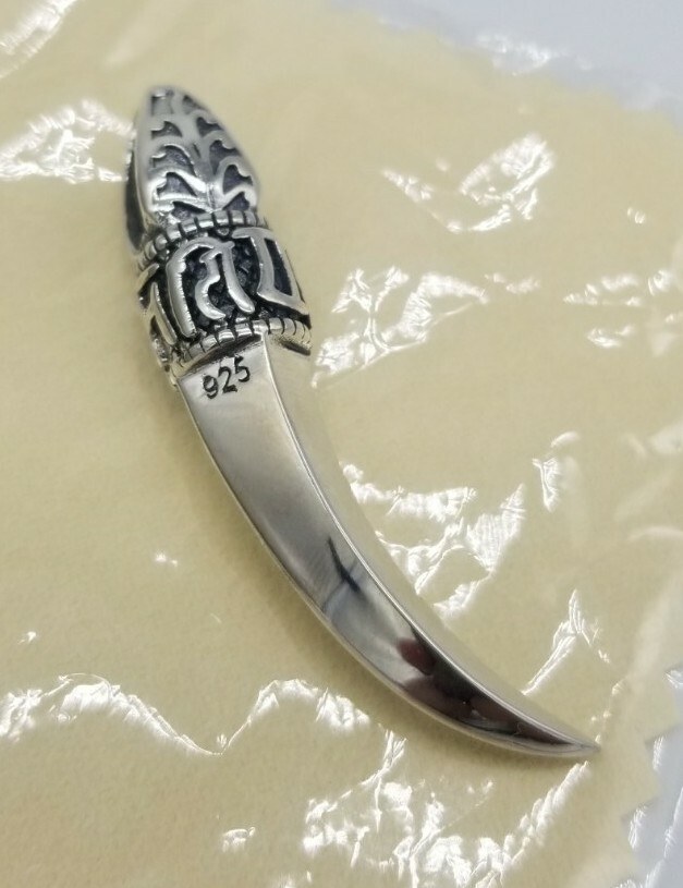 Vampire Hunter Silver Necklace NO CHAIN DAGGER ONLY