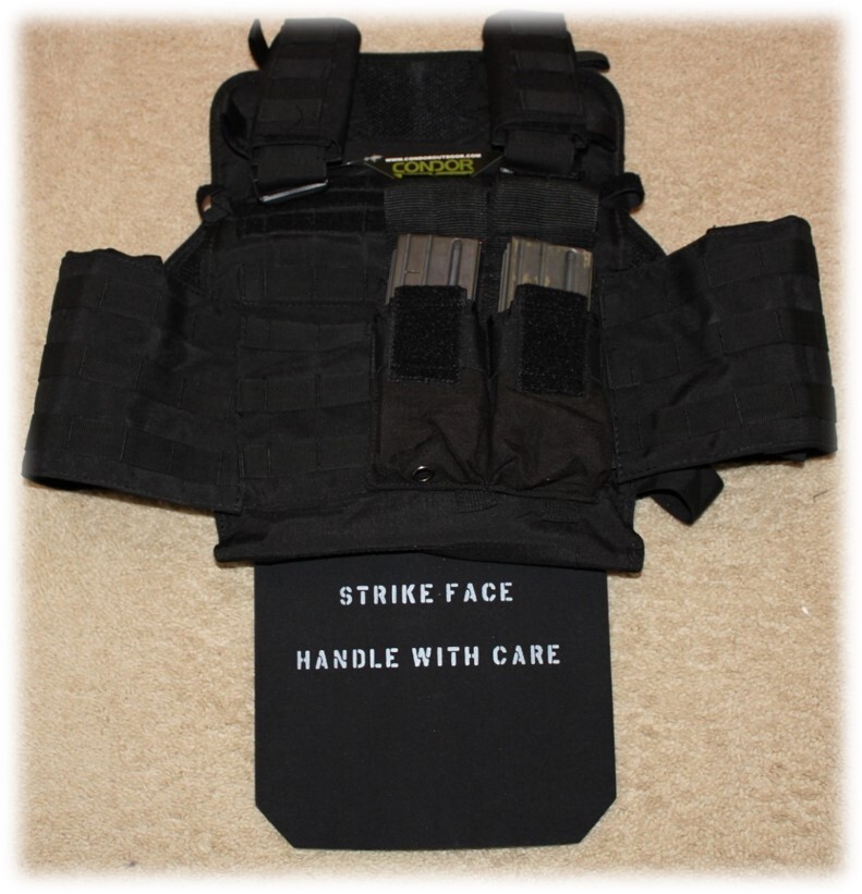 Single Curve Level III+ Ceramic/Composite Body Armor Plate