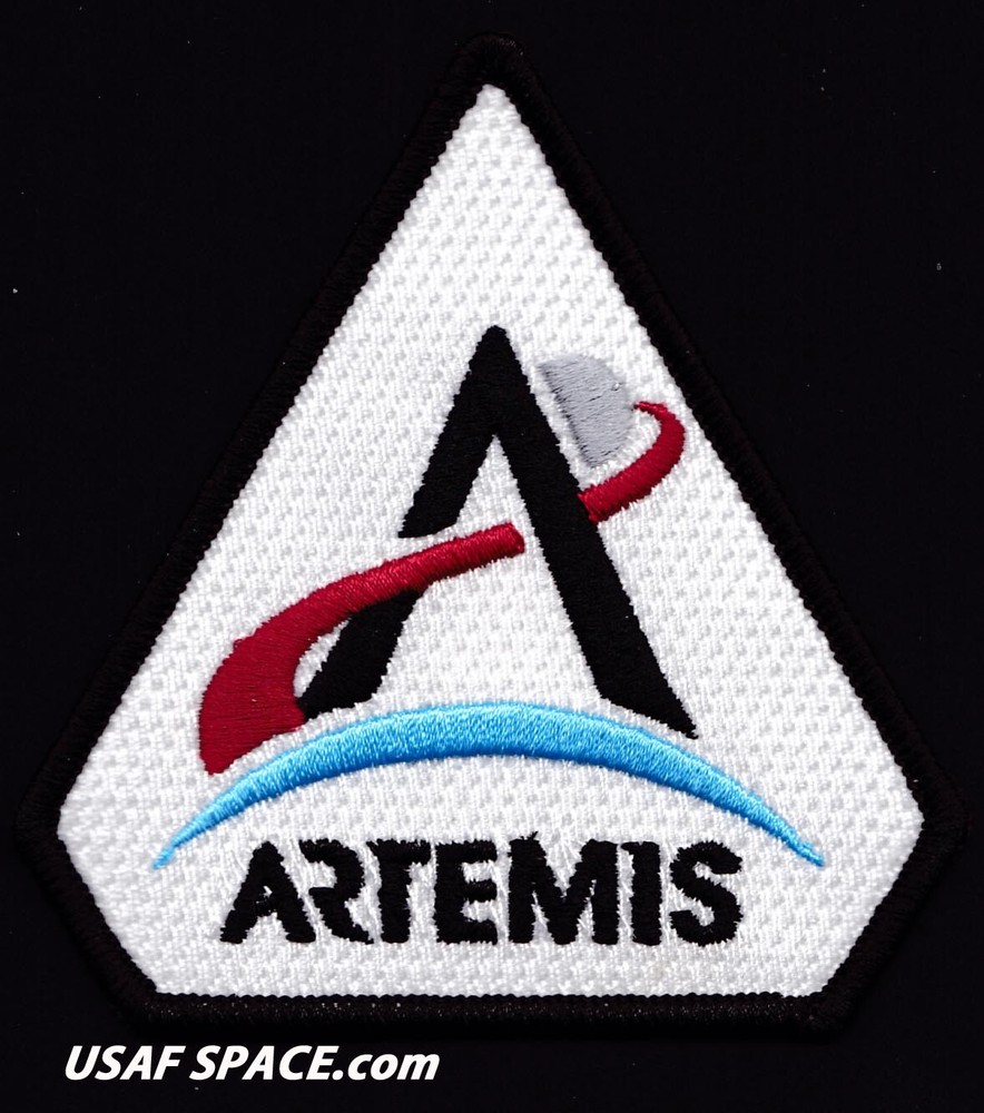 Authentic ARTEMIS PROGRAM - ORIGINAL A-B Emblem - NASA - 4"- SPACE PROGRAM PATCH
