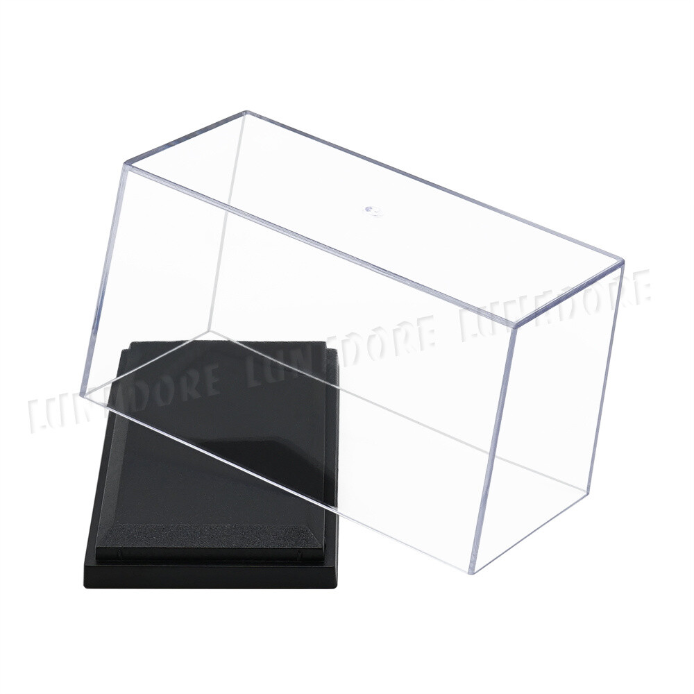 Small Acrylic Display Case Collectibles Box Dustproof 1/64 Diecast Action Figure