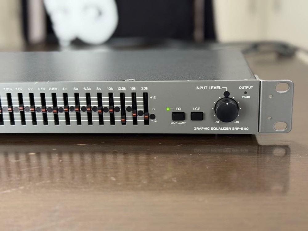 SONY EQ-5110 Stereo 31-Band Graphic Equalizer Audio Component Tested