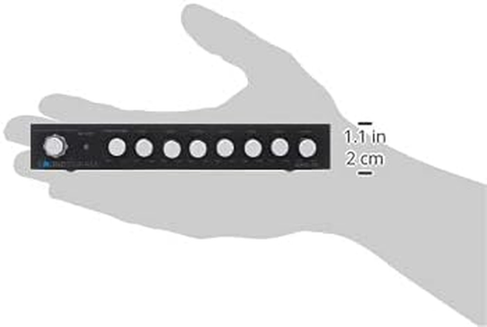MPQ-7B 7-Band 1/2 DIN Equalizer
