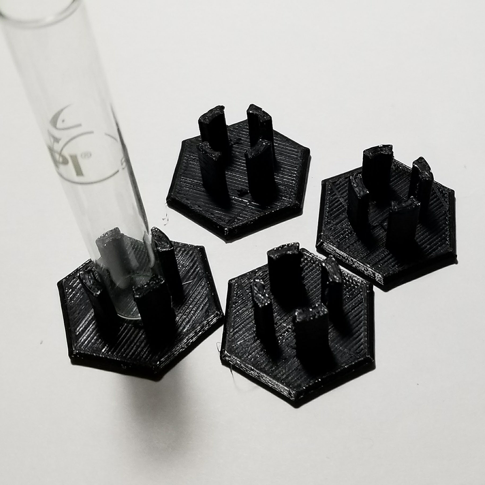 API Cuvette Base Holders - 4 Pack - 3D Printed - Many Colors