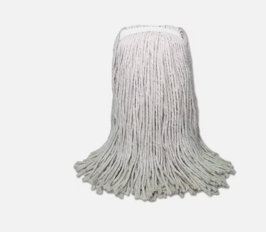 Mop Heads (P09005) Performance Plus #24 Cotton Cut-End Wet mop -White