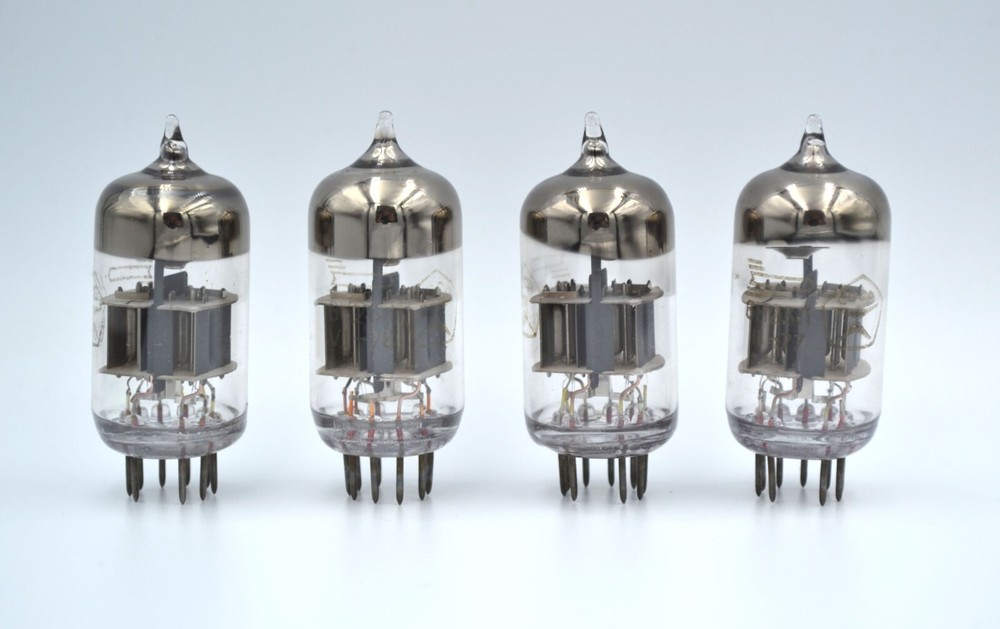 NEW 4pcs 6N23P MATCHED QUAD Tubes Voskhod NOS 6DJ8 ECC88 6922 E88CC