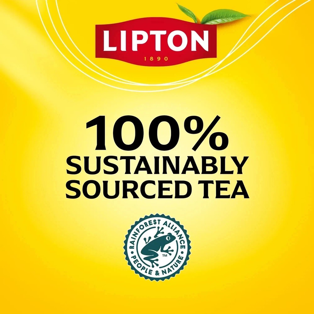 Lipton Black Tea bags, 100 count.