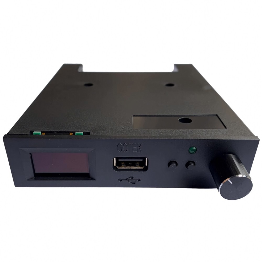 Updated SFR1M44-U100LD-435 Firmware V3.42 With OLED Floppy Disk Drive Simulator