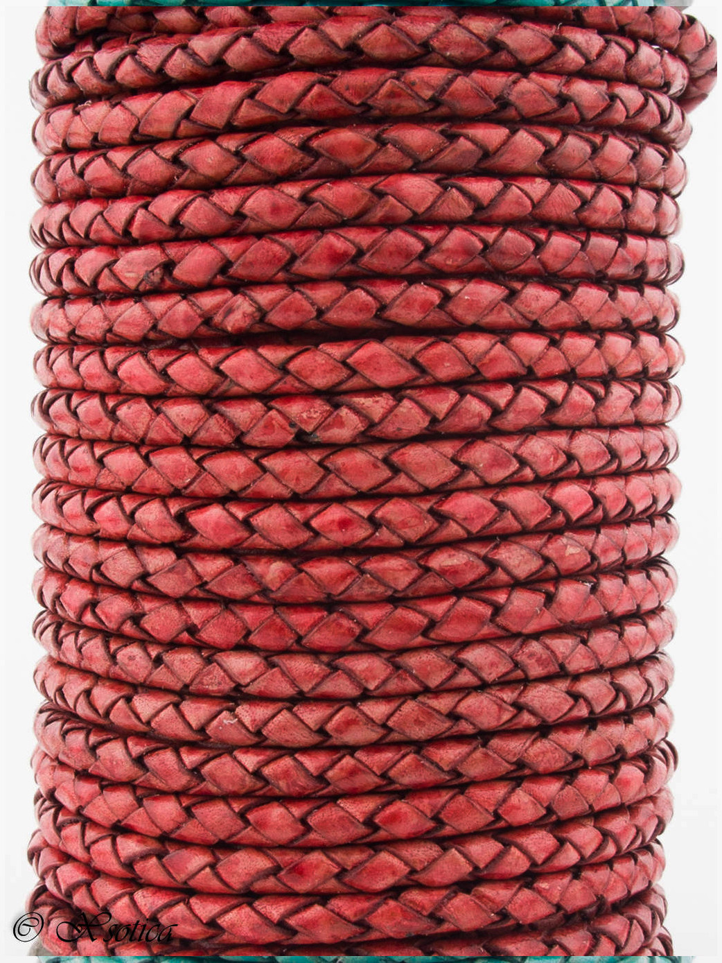 Xsotica® Round Bolo Braided Leather Cord 3 mm