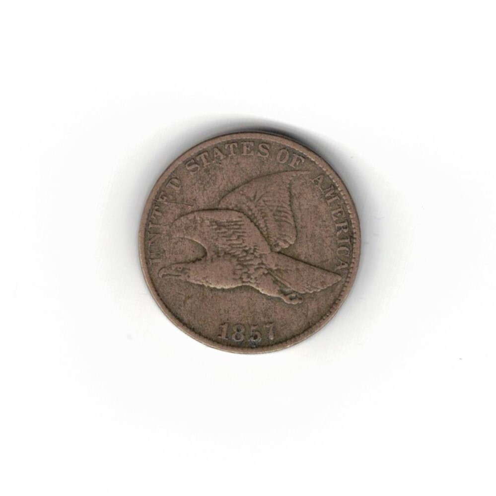 United States, 1857, 1 Cent, Flying Eagle, 107409