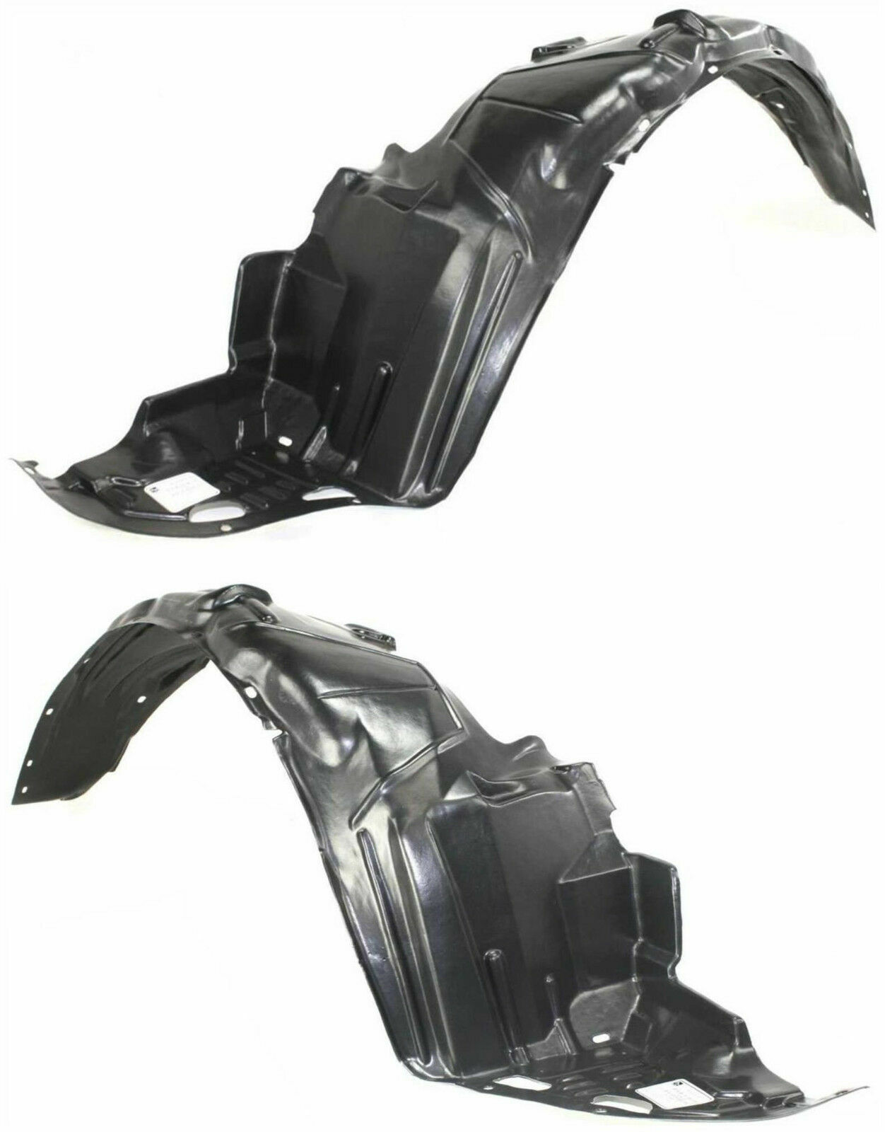 Front Fender Liner & Under Cover Set w/ Clips For 2003-2007 Honda Accord Sedan