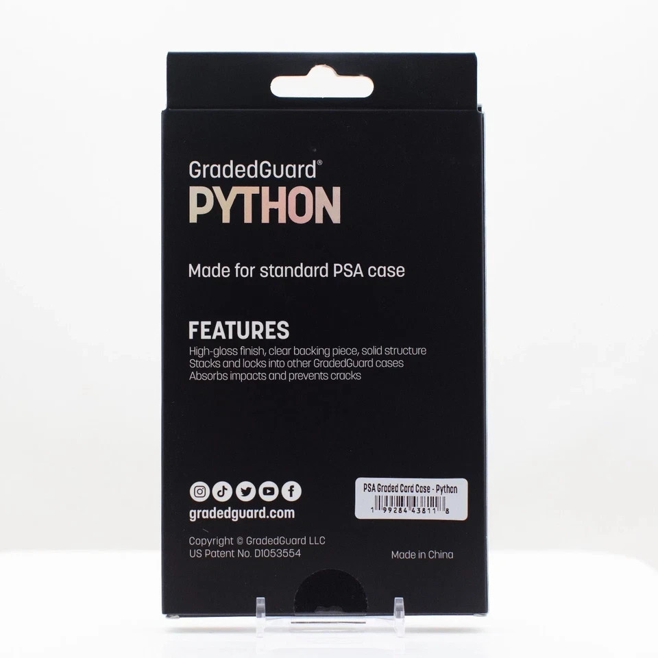 GradedGuard Python PSA Limited Edition Graded Card Slab Guard