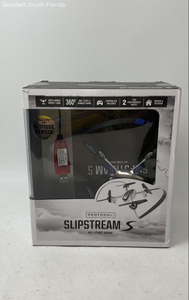 Protocol Slipstream S 2 Performance Modes R/C Stunt Drone Untested With Box