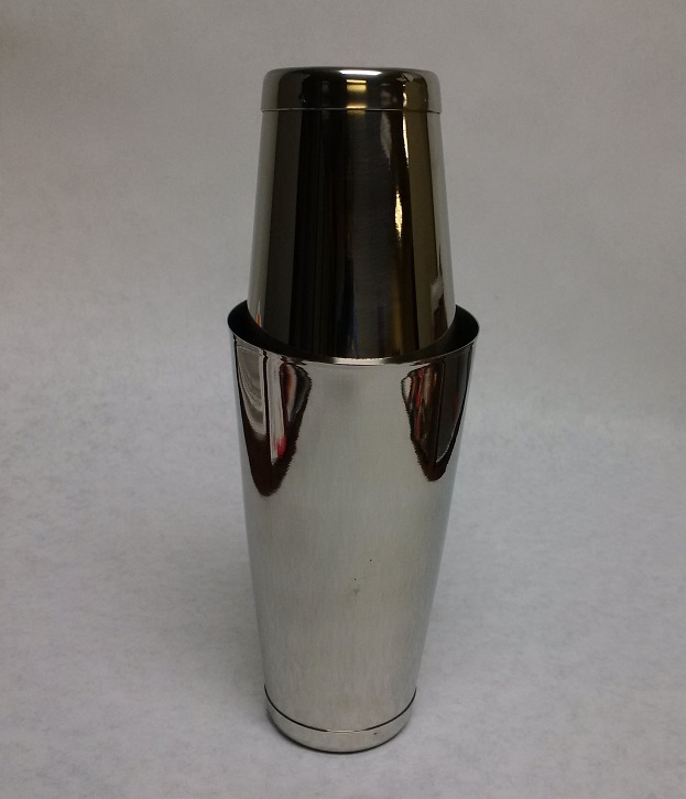 2 Piece BAR WEIGHTED COCKTAIL SHAKER Stainless Steel Flair Boston Mixing Tin Set