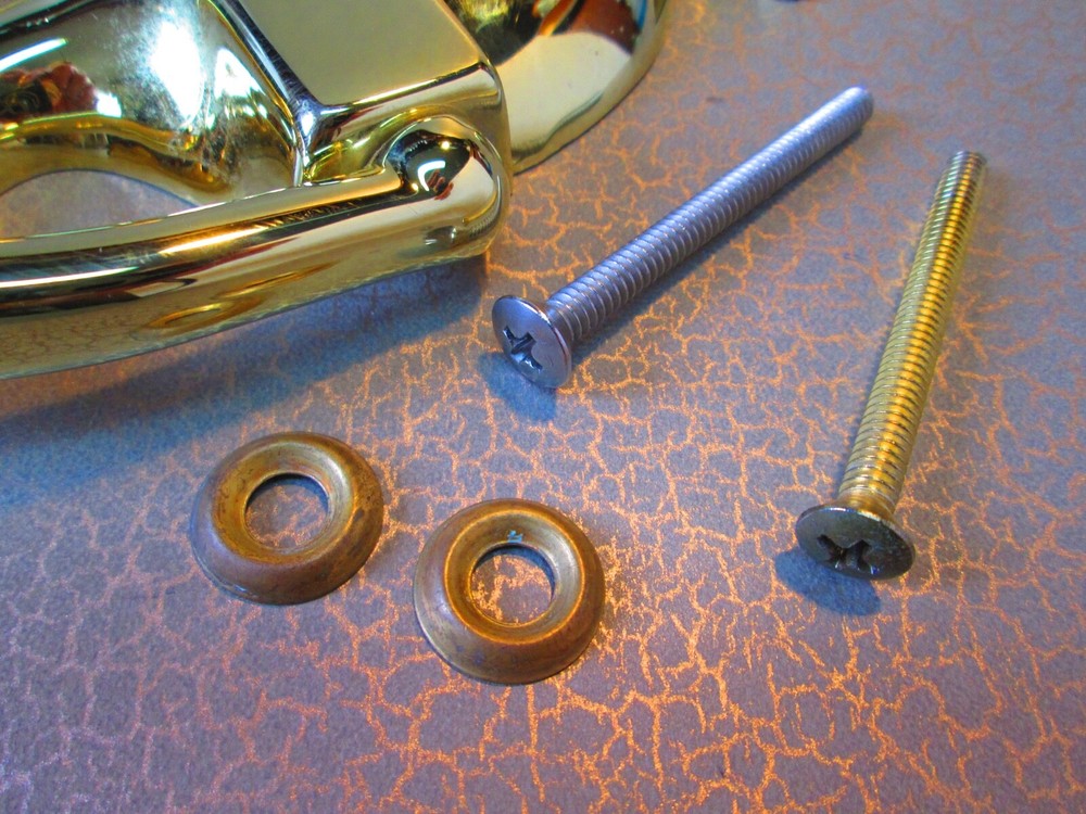 Solid Brass Door knocker Colonial with hardware