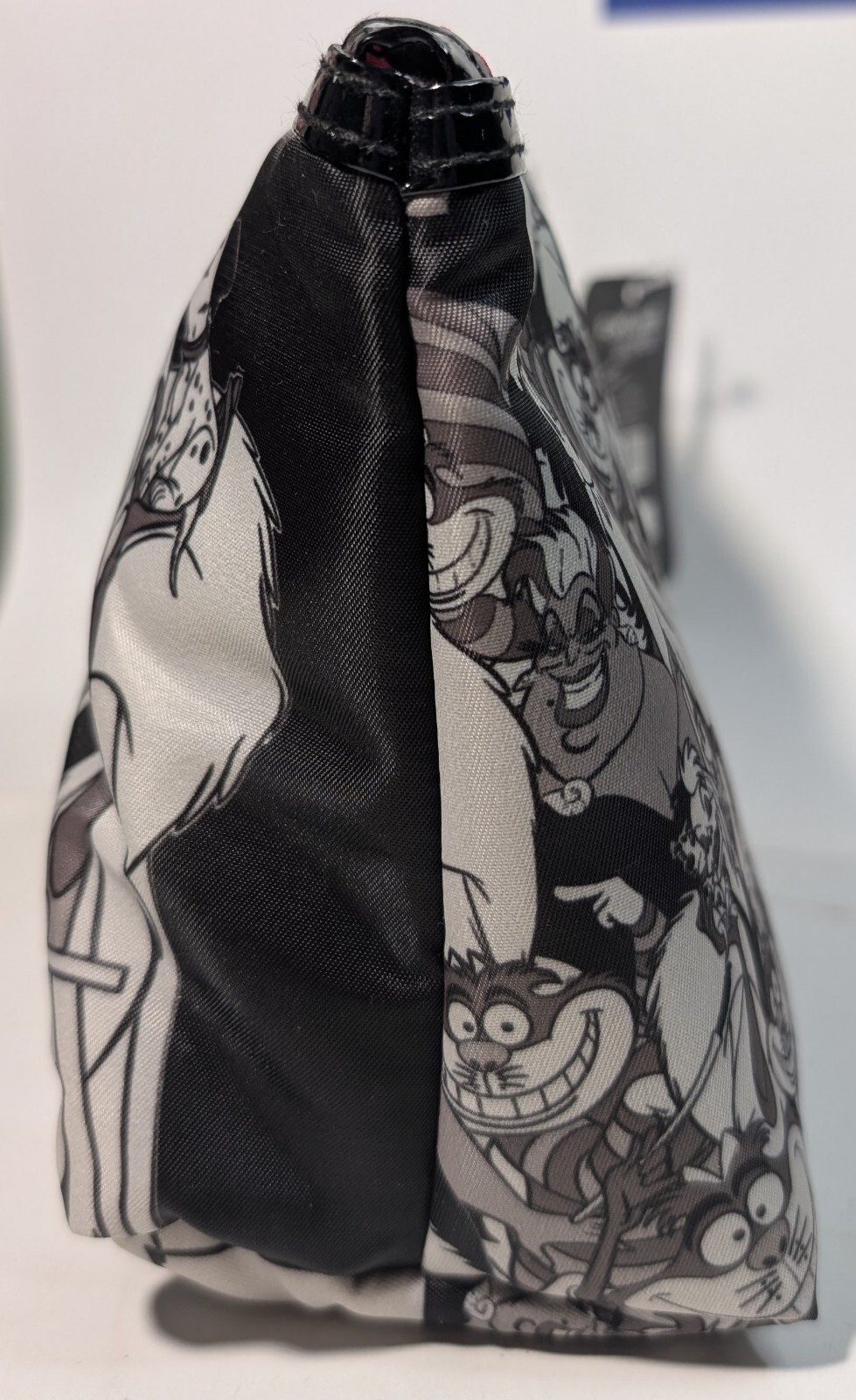 Soho Disney Villains Make Up Bag Black Crazy Chic Cruella de Vil New with Tag