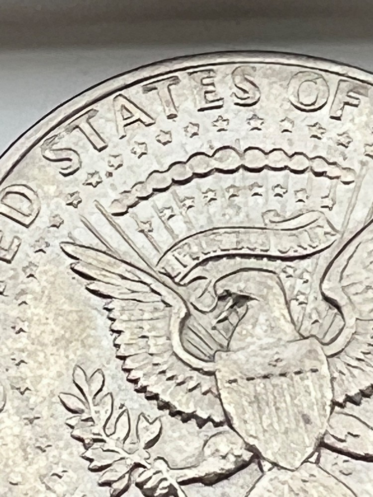 RARE 1972 Kennedy Half Dollar - No Mint Mark, Multi Errors