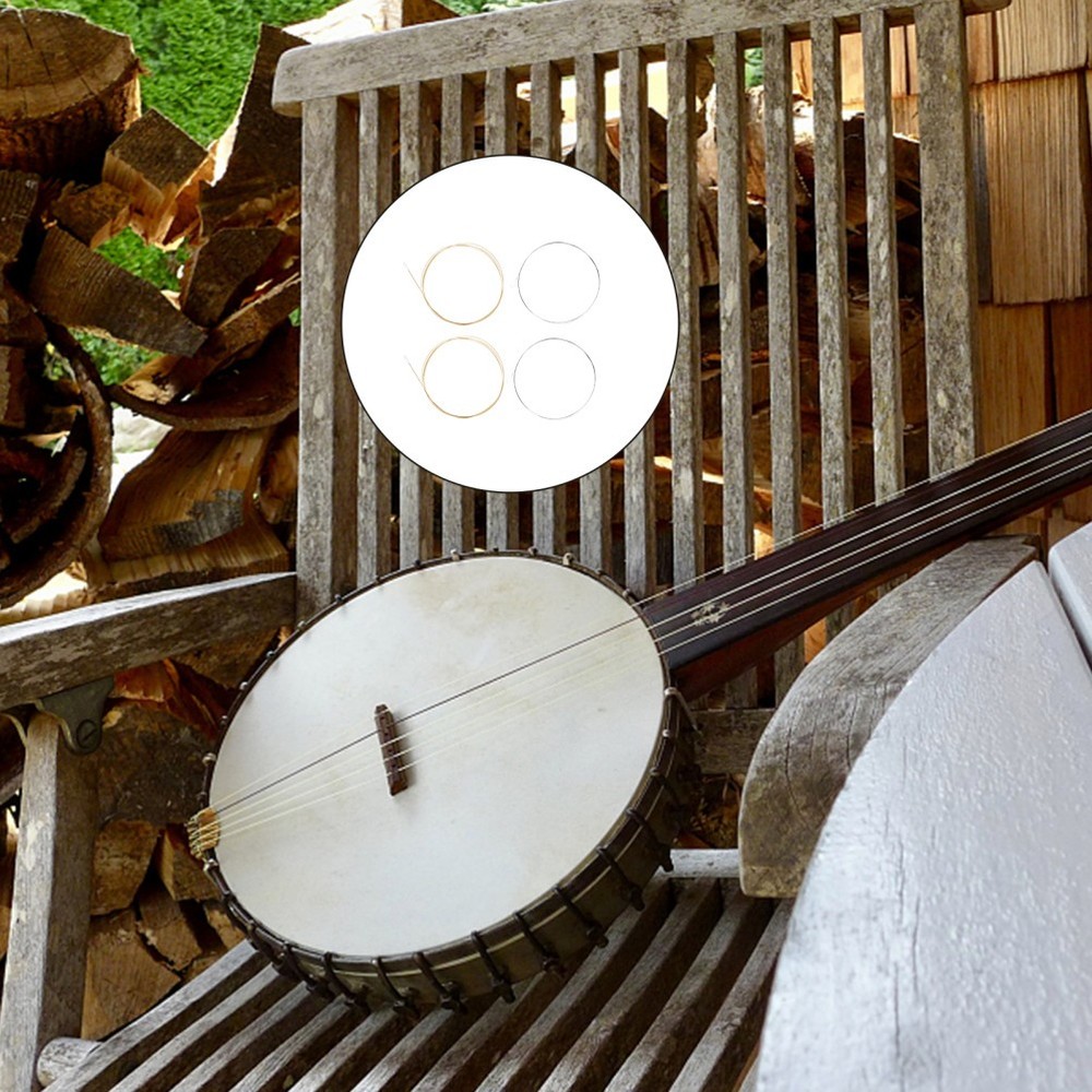 Banjo Strings Set Sturdy Music Wire Instrument Accessories Beginner