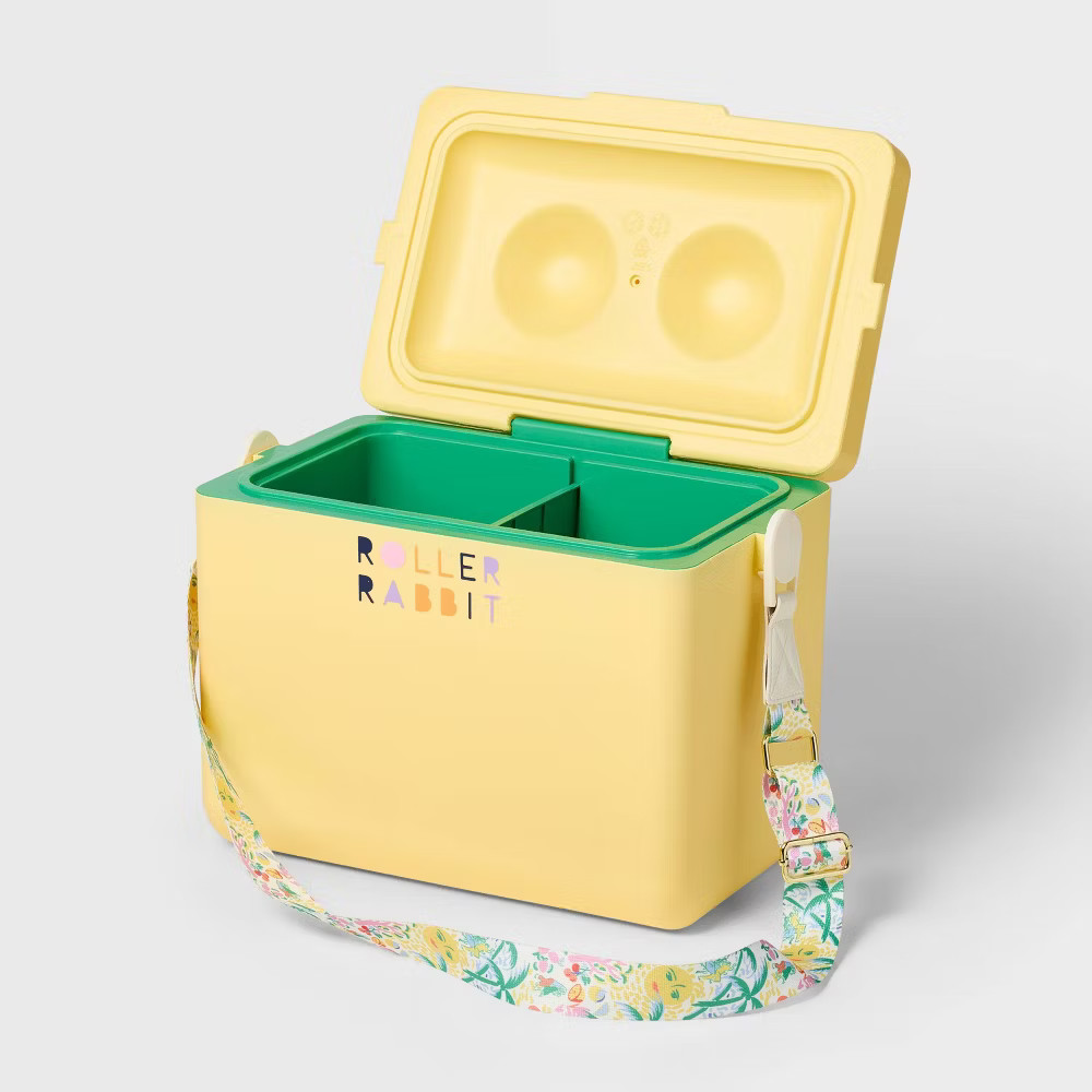 11qt Vacation Hard-Sided Cooler Yellow - Roller Rabbit