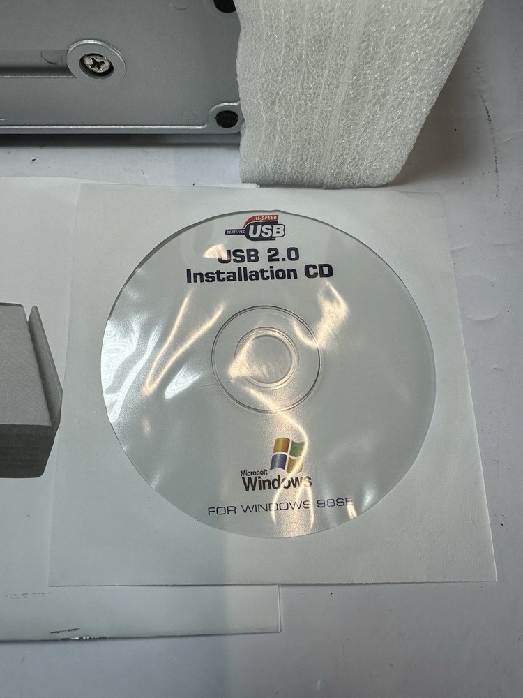 FANTOM DRIVES TITANIUM-External USB 2.0 HARD DRIVE.