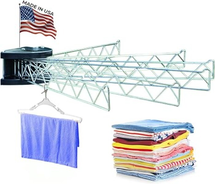 Stromberg Carlson Extend-A-Line 35" Long Versatile Swing Arm Drying Rack
