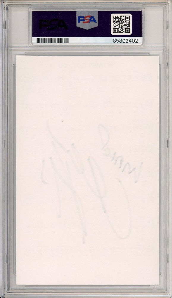 Alicia Keys SIGNED If I Ain't Got You Lyric Piano Sheet Music PSA DNA COA AUTO