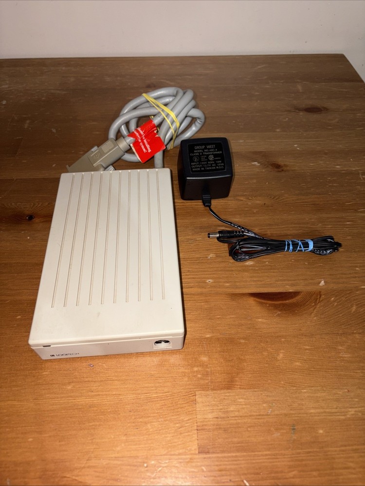 Logitech ScanMan 32 Handheld Computer Scanner Mac Interface H7M-1 Only With AC