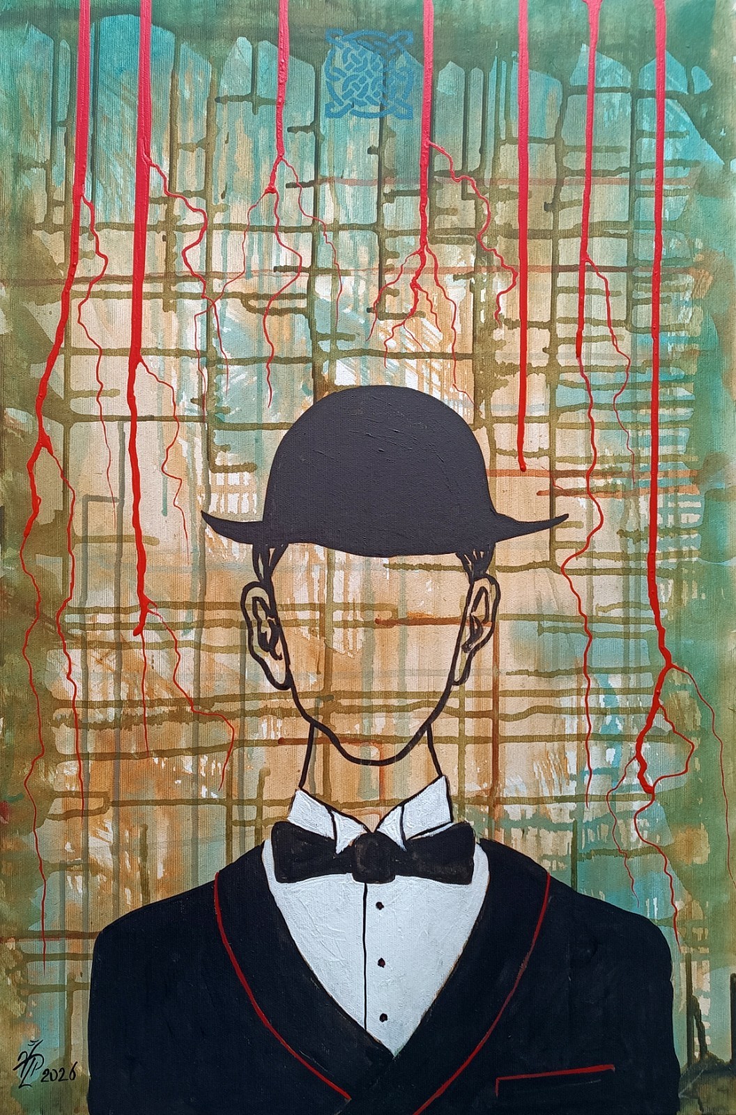 ORIGINAL Oil Painting canvas modern CONTEMPORARY ART surrealism Pronkin 2026 INV