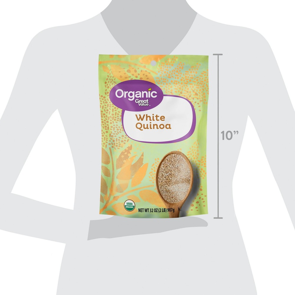 Great Value Organic White Quinoa, 32 oz