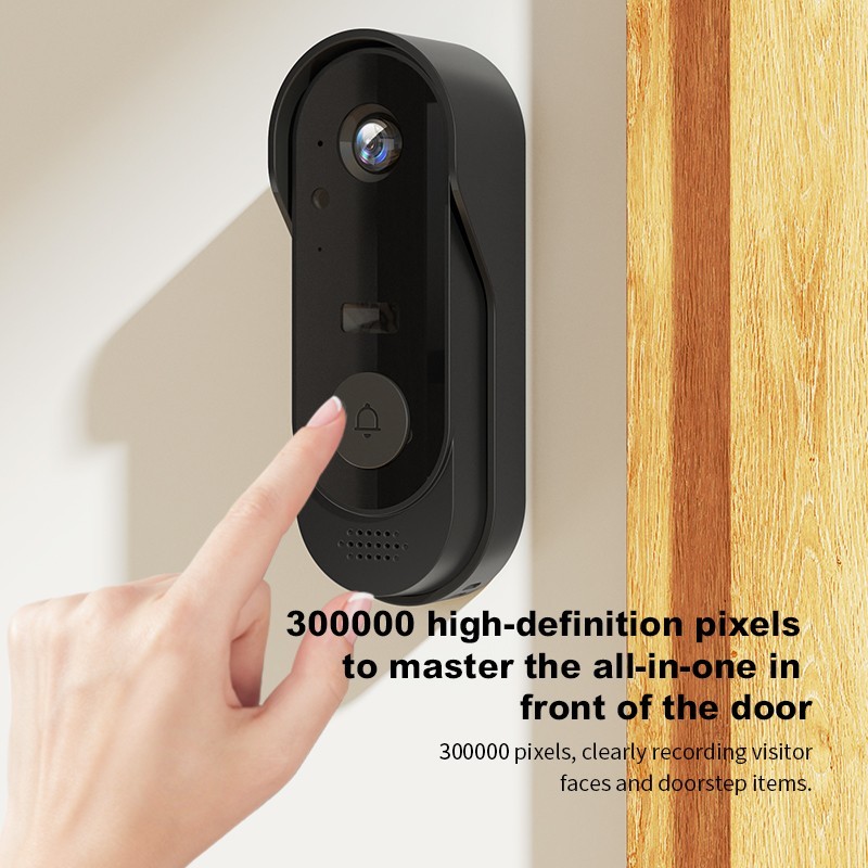 Smart Visual Intercom Video Doorbell PIR Motion + Wireless Chime+WIFI Cloud Save