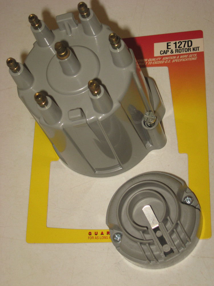 Ignition Distributor Cap + Rotor Kit, Auto-Tune by BWD # E127D