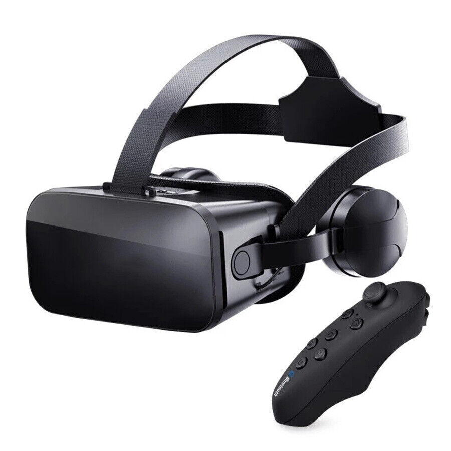3D VR Virtual Reality Glasses + Controller for 4.7"-6" Smart Phone Android Games