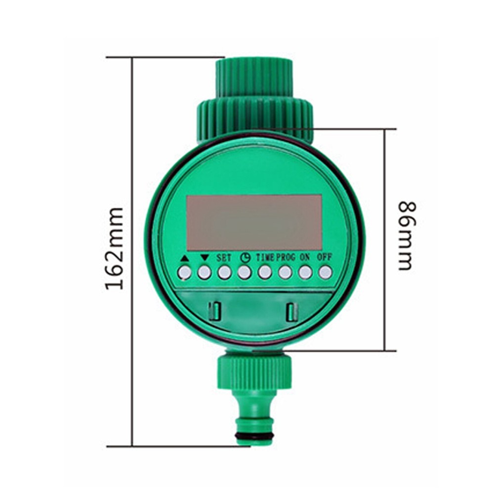 Micro Drip Irrigation Automatic Watering Timer Garden Plant Lawn Hose System Kit