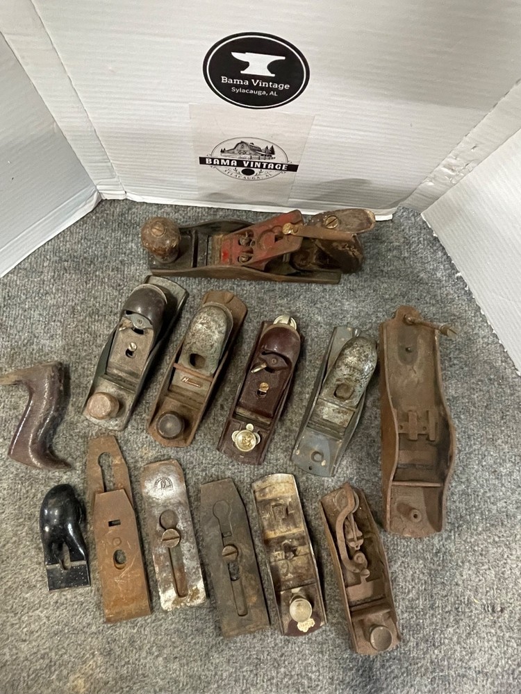 vintage hand plane lot