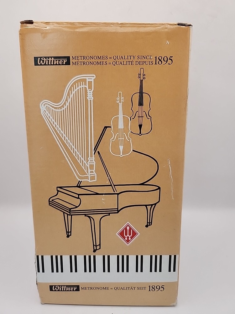 NEW Wittner Plastic Key Wound Metronome - Walnut # 845131