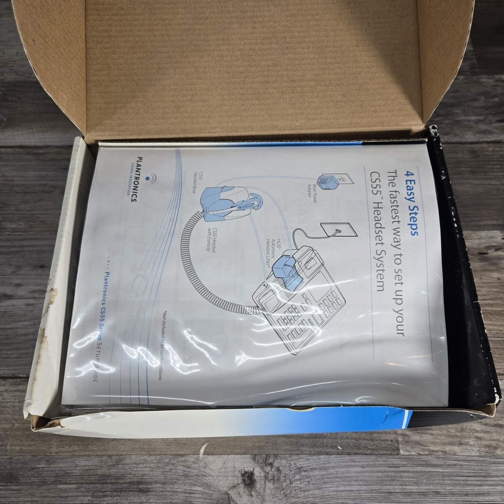 PLANTRONICS CS55 Wireless Office Headset System - Open Box -