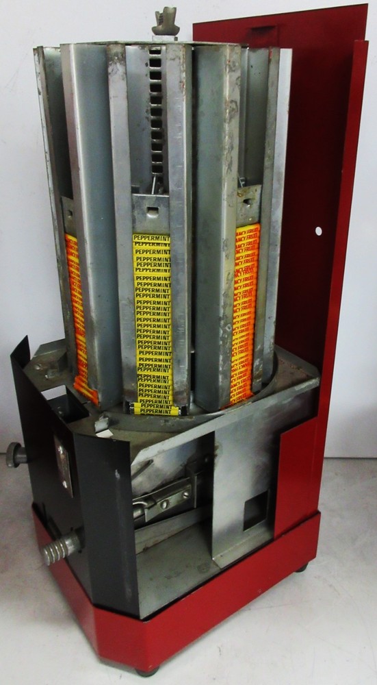 Select-O-Vend Multi-Vend 1c Gum Tablet Dispenser circa 1945