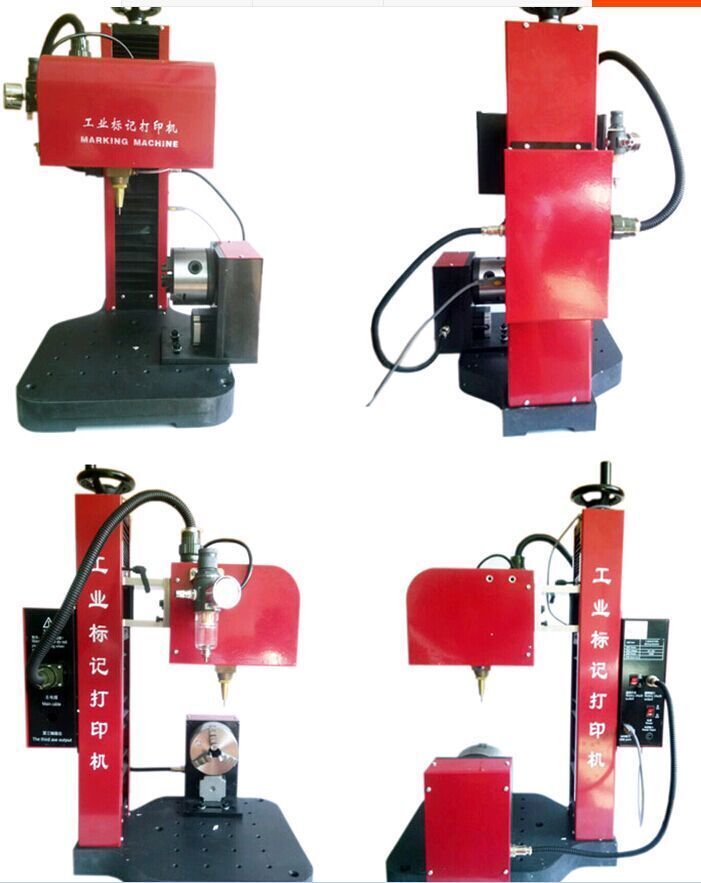 Pneumatic Dot Peen Marking Machine for Pipe Circle&Surface Metal Marking Printer