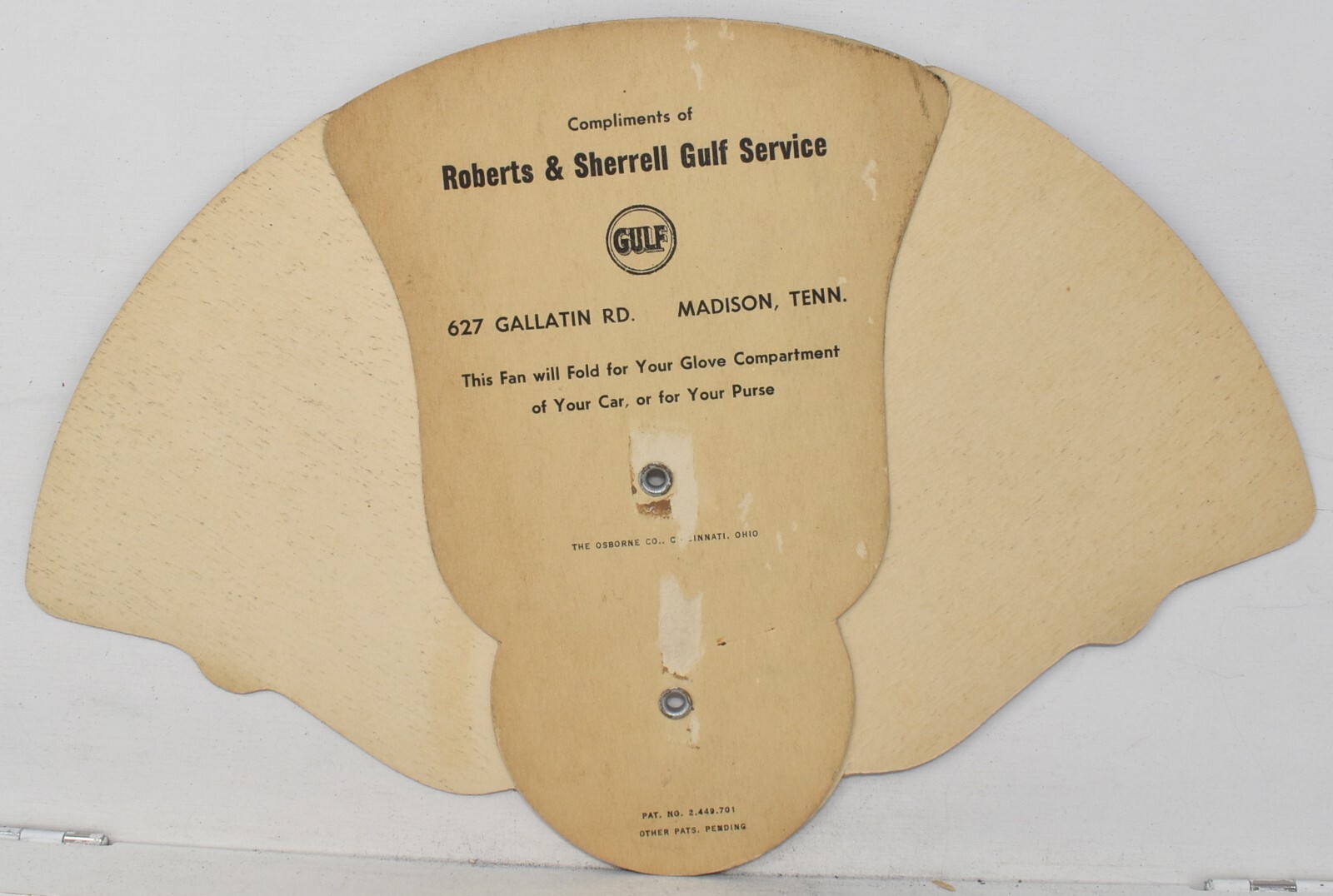 1949 Roberts Sherrell Gulf Service Gas Station, Madison TN