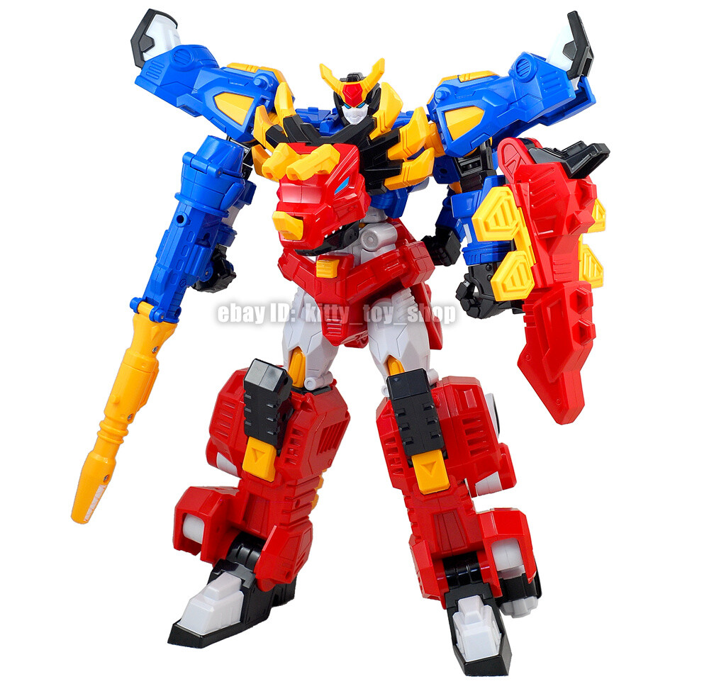 Kids Toy MiniForce Super Dino Power TYRANNO THUNDER Robot Car Bot Model Figure