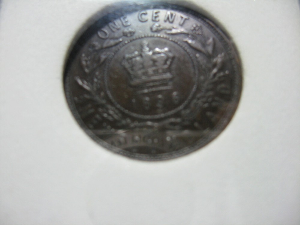 1896 Newfoundland coin set