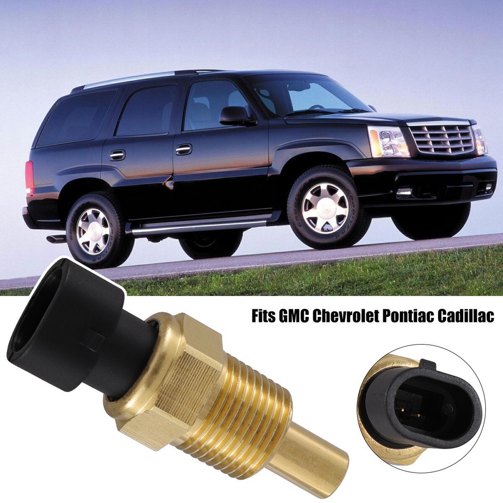2Pcs 12146312 Engine Coolant Temperature Sensor Water Temp Sender for Chevy GMC