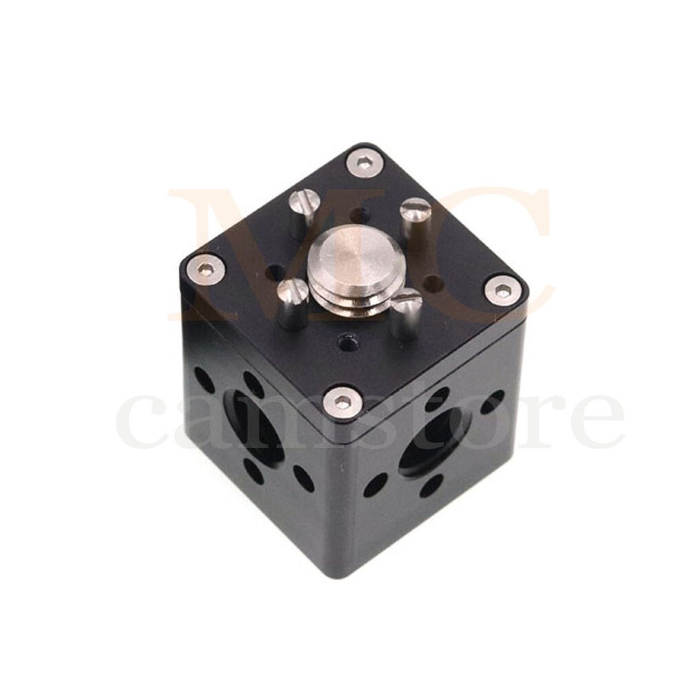 Camera 3/8 screw extension side panel kit with removable square extension handle